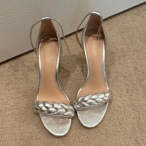 Silver Rachel Zoe Heels